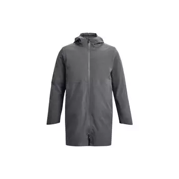 Under Armour UA Storm ColdGear Инфракрасная пуховая куртка 3-в-1 с капюшоном и длинными рукавами Мужская куртка Темно-серый 1364891-013 XL