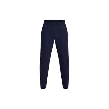 Under Armour UA Storm Run Logo Print Lace-Up Mid Rise Knitted Sports Брюки мужские Брюки Темно-синие 1365622-410 2XL