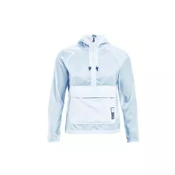 Under Armour UA Sun Protection Series Anywhere Anorak Легкая дышащая куртка с капюшоном и большими карманами Женская куртка Синяя 1361368-438 S