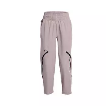 Under Armour UA Unstoppable Training Nine-Point Elastic Spliced Knitted Sports Брюки женские низ Fatigue-Gray 1382741-015 XL