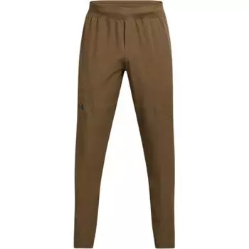 Under Armour Ua Unstoppable зауженные мягкие эластичные однотонные универсальные трикотажные джоггеры мужские джоггеры цвета койот-коричневый 1352028-498 L