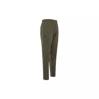 Under Armour UA Vibe Solid Woven Comfortable Training Pants Men Bottoms Dark-Green 1386556-390 M