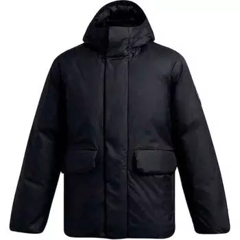 Under Armour UA Warm Comfortable Casual Long Sleeve Jacket Down Coat Men jackets Black 1384651-001 2XL