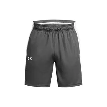 Under Armour UA Zone Logo Printed эластичный пояс повседневные шорты мужские шорты серые 1383389-025 XL