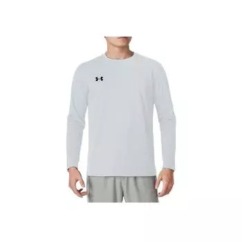 Under Armour Удобная быстросохнущая мягкая футболка с длинным рукавом унисекс топы серая 24600602-009 S