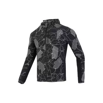 Under Armour Удобная дышащая повседневная ветровка с принтом для мужчин, черная 1322505-001 M