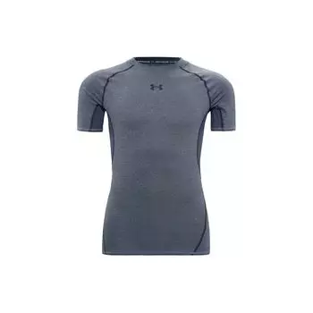 Under Armour Удобная спортивная рубашка с коротким рукавом Slim Fit Gym Shirt Men tops 1257468-090 S