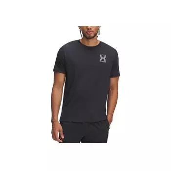 Under Armour Удобная Стильная Универсальная Футболка с Коротким Рукавом Мужская Топы Угольно-Белый Кварц 1389823-016 XL