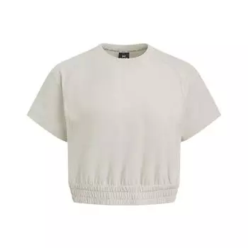 Under Armour Удобная Свободная Универсальная Футболка с Коротким Рукавом Женские топы Pinnacle-White 6006017-110 S