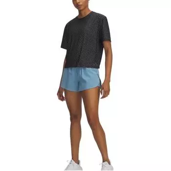 Under Armour Удобные Универсальные Тканые Повседневные Шорты Женские шорты 1376936-418 M