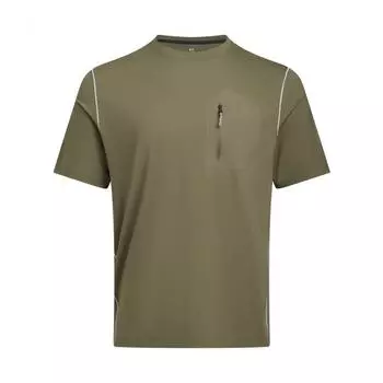 Under Armour Уличная коллекция SS25 Urban Outdoor Удобная спортивная футболка с коротким рукавом в стиле кэжуал Мужские футболки Кварцево-серый 6005882-251 L