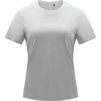 Under Armour Ultraviolet Protection Quick-Dry Lightweight Moisture-Wicking Crew Neck Short Sleeve T-Shirt Women T-Shirts Light-Gray 15225117-0104 L