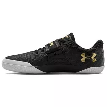 Under Armour Унисекс кроссовки Centric Grip Черный металлик Победное золото Джет-серый 3021862-003 40