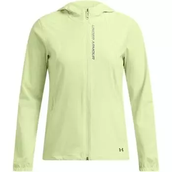 Under Armour Универсальная удобная куртка с длинным рукавом и принтом «Шторм» Женские куртки Светло-зеленый 1377043-383 M