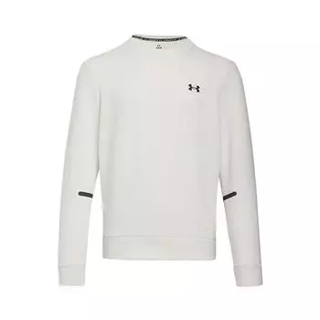 Under Armour Unstoppable Fleece Crew Sweatshirt Men Sweatshirts Rock 1381688-279 S