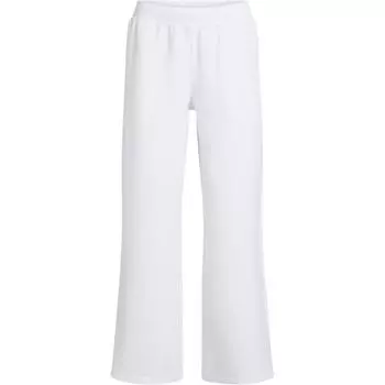 Under Armour Unstoppable Fleece Wide Leg Pants Women Pants White 1386490-100 XL