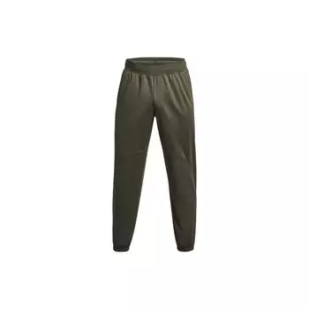 Under Armour Unstoppable однотонные эластичные тренировочные трикотажные брюки мужские брюки зеленые 1379803-390 S
