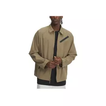 Under Armour Unstoppable Solid Color Comfortable Breathable Windproof Jacket Men Jacket Quartz-Gray 1383029-251 M