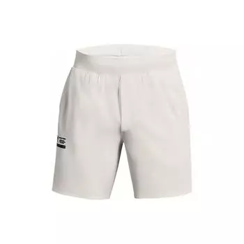 Under Armour Unstoppable Solid Training Shorts Men shorts White 1380103-114 S