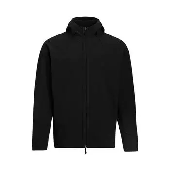Under Armour Unstoppable UA Free Series Casual Sports Solid Color Hooded Long Sleeve Jacket Men jackets Black 1389304-001 XL