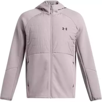 Under Armour Unstoppable Warm Hooded Zip Fashion Jacket Men Jacket Gray 1388905-015 2XL