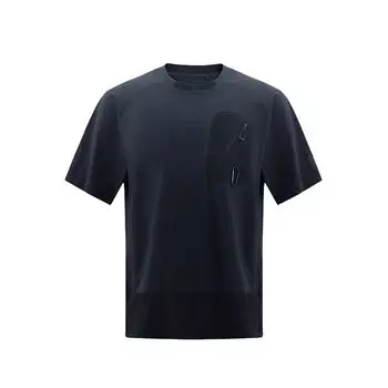 Under Armour Urban Camping Series Quick-Dry Breathable Moisture-Wicking Crew Neck Short Sleeve T-Shirt Men Tops Deep-Sea-Blue 15216145-0108 S