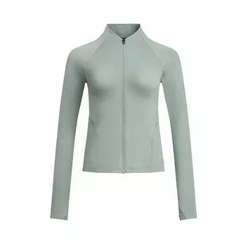 Under Armour Vanish Elite Casual Sports Stand Collar Long Sleeve Jacket Women jackets Green 1389873-348 S