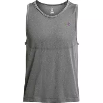 Under Armour Vanish Elite Solid Slim Fit Crew Neck Майка без рукавов Мужские топы Серый 1382800-025 2XL