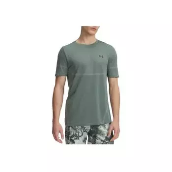 Under Armour Vanish Elite Удобная Мягкая Приятная к Коже Модная Футболка с Коротким Рукавом Мужские Топы Силиконово-Зеленый 1376781-348 M