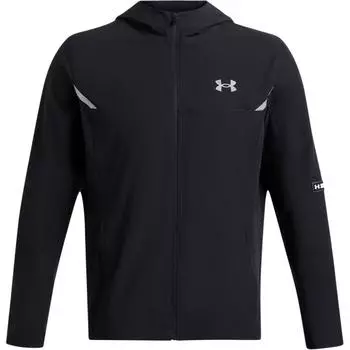 Under Armour Vanish Woven Series Waterproof Breathable Fashion Versatile Jacket Men Jacket Black 1389255-001 M