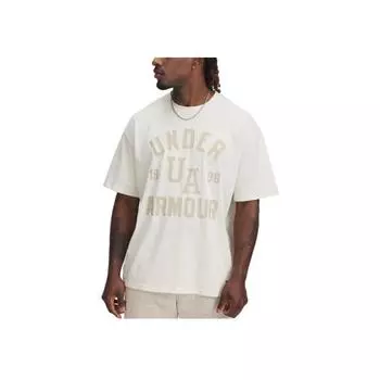 Under Armour Varsity Ss25 Спортивная Повседневная Удобная Футболка с Коротким Рукавом Мужские Топы Rock 1390179-279 XL