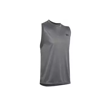 Under Armour Velocity Muscle дышащая тренировочная и спортивная майка для мужчин серая 1327972-012 M