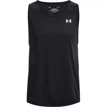 Under Armour Velocity Tech Crew Neck Lightweight Cool Vest Men Vests Black 1372707-001 S
