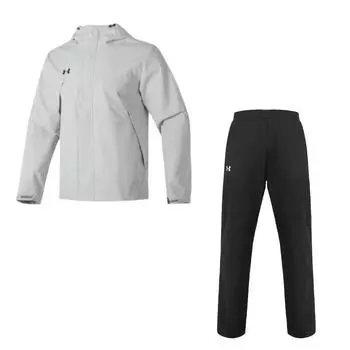 Under Armour Versatile Outdoor Jacket And Relaxed Fit Straight Leg Pants Sports Set Men sets 23600401-009+21500737-001 3XL