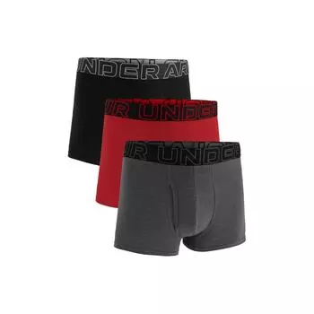 Under Armour Waist Logo Slim Fit Boxer Briefs 3 Pack Men underwear 1387427-025 M