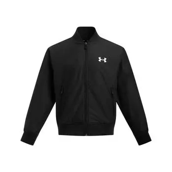 Under Armour Woven Series UA EF Минималистичная Удобная Мягкая Теплая Прочная Куртка Куртка Унисекс Черная 1389367-001 M