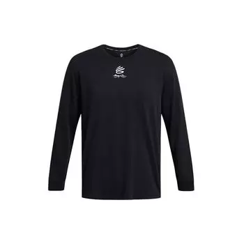 Under Armour X Bruce Lee Collaboration UA Весенняя коллекция Future Dragon Graphic Print Basketball Retro Long Sleeve T Shirt Men Tops 1385311-001 S