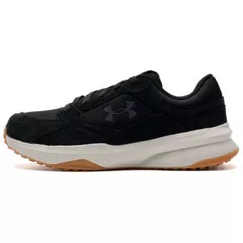 Under Armour Замшевые мужские кроссовки Charged Edge Черный Белый Кварц 3027731-001 41