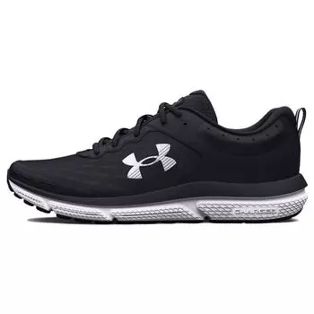 Under Armour Заряженные Assert 10 черные белые женские кроссовки 3026179-001 38.5