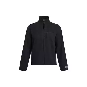 Under Armour Женская флисовая куртка Maxx Solid Color Full Zip из микрофлиса, черная 1379919-001 XL