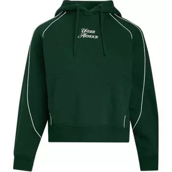 Under Armour Женская толстовка с капюшоном Sports Club Fleece, цвет лесной зеленый 6005896-301 S