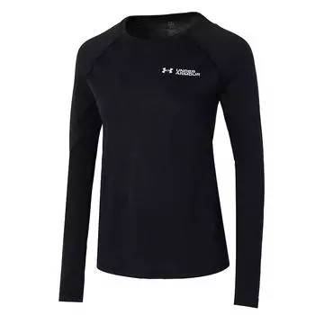 Under Armour Женская тренировочная футболка с длинным рукавом Черный 1374188-002 S