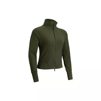 Under Armour Женская тренировочная куртка Meridian Cold Weather с воротником-стойкой, однотонная 1379173-390 S