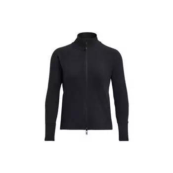 Under Armour Женская тренировочная куртка Meridian Cold Weather с воротником-стойкой, цвет черный 1379173-001 XL