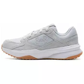 Under Armour Женские кроссовки Charged Edge Suede Halo Grey Белые 6003014-014 39