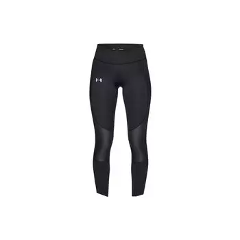 Under Armour Женские леггинсы для бега с логотипом, черные 1323044-001 XS