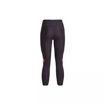 Under Armour Женские обтягивающие спортивные штаны Ankle Leg Shine Training Tight с цветными блоками, фиолетовые 1373938-541 S