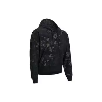 Under Armour Женский пуловер с капюшоном Journey Washed Embossed, черный 1376915-001 L