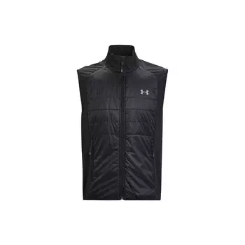 Under Armour Жилет Active Hybrid, водонепроницаемый, дышащий, с воротником-стойкой, мужской, черный 1378505-001 XL