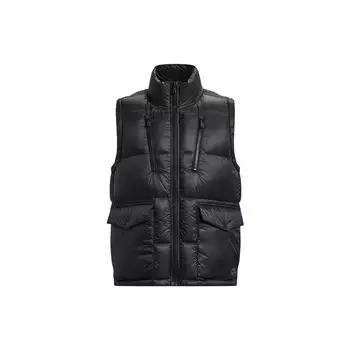 Under Armour Жилет ColdGear® Infrared Down с воротником-стойкой, мужские жилеты, черный 1378837-001 XXL